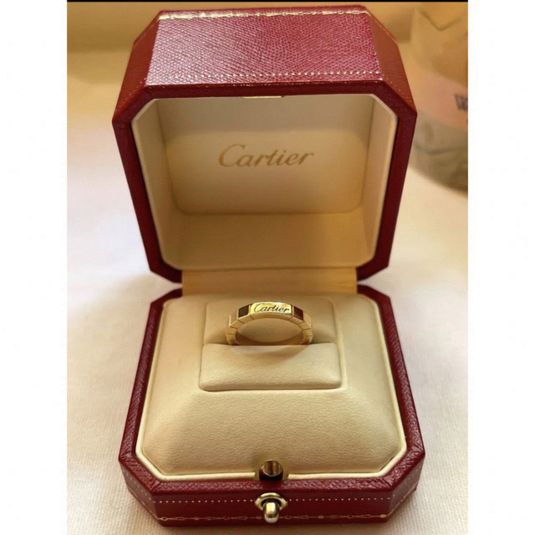 新発売】 Cartier - 【カルティエ】K18YG ラニエールリング 48/日本