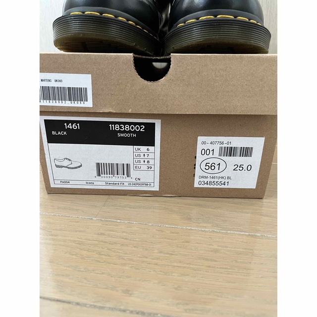 Dr.Martens(ドクターマーチン)のドクターマーチン3ホール25.0cm メンズ メンズの靴/シューズ(その他)の商品写真