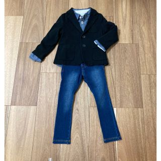 コムサイズム(COMME CA ISM)の男の子　100 ジャケット　ジーンズ　シャツ　まとめ売り(その他)