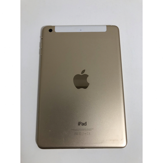iPad(アイパッド)のiPad mini3 16GB カラーゴールド スマホ/家電/カメラのPC/タブレット(タブレット)の商品写真