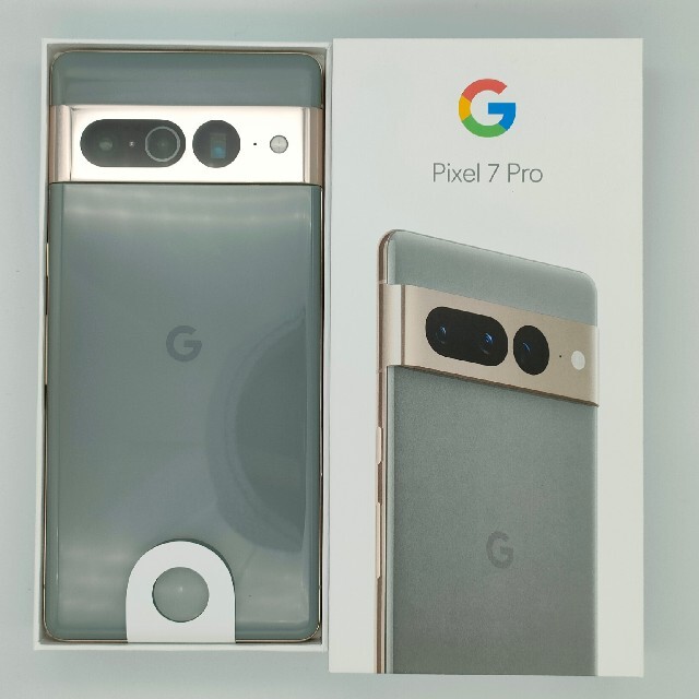 Pixel 7 Pro 128GB hazel 新品未使用品です。