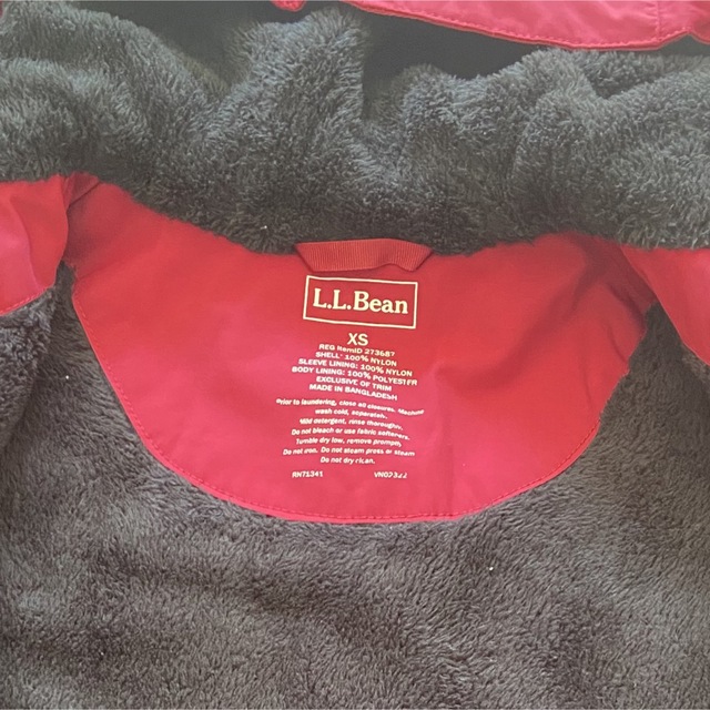 L.L.Bean(エルエルビーン)の値下げ　L.L.Bean ジャケット　XS 150cmぐらい キッズ/ベビー/マタニティのキッズ服男の子用(90cm~)(ジャケット/上着)の商品写真