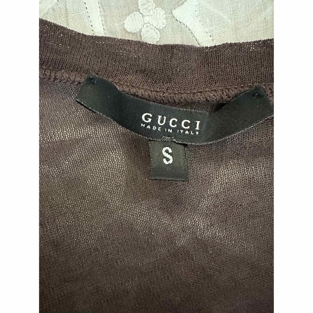 Gucci(グッチ)のGUCCI  カットソー  S   cotton 100% レディースのトップス(シャツ/ブラウス(長袖/七分))の商品写真