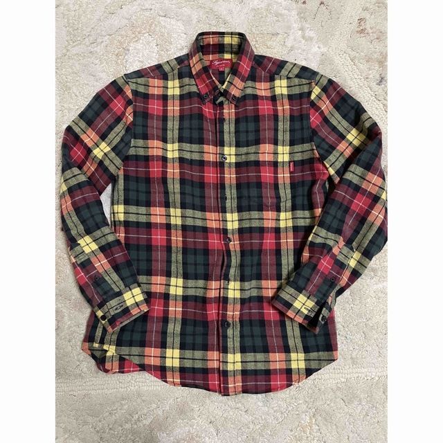 Supreme plaid flannel shirt フランネルシャツ