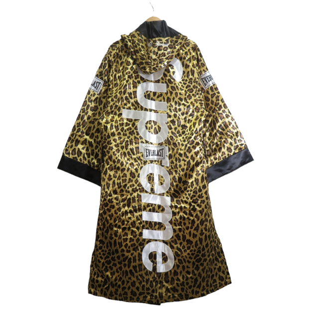 Supreme×EVERLAST BOXING ROBE LEOPARD