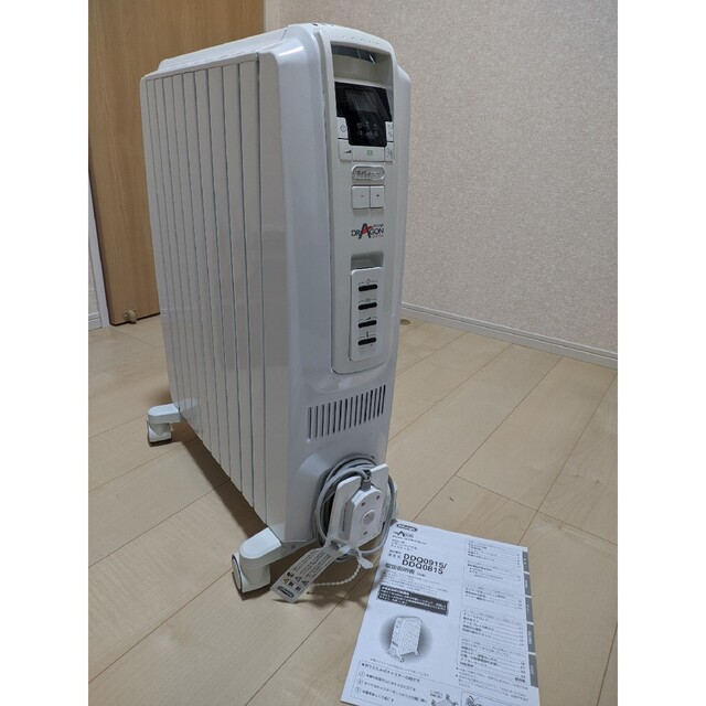 DeLonghi DDQ0915-WH デロンギ オイルヒーター 白DeLonghi