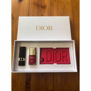 ディオール(Dior)の【お値下げ】Dior ノベルティ　ラゲージタグセット(コフレ/メイクアップセット)