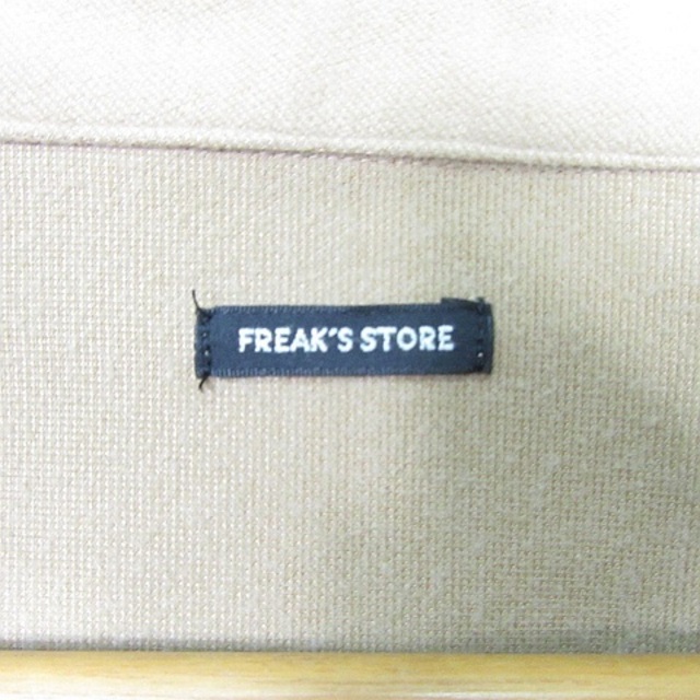 FREAK'S STORE(フリークスストア)のFREAKS STORE ビッグブルゾン 長袖 ストレッチ F ベージュ レディースのジャケット/アウター(ブルゾン)の商品写真