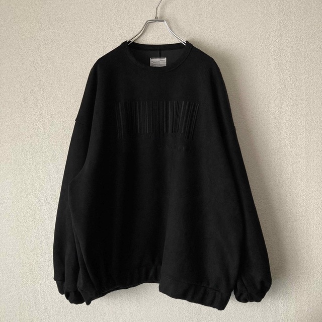 SHAREEF - 【SHAREEF】"BARCODE" MICRO SUEDE SWEATの通販 by vepo's