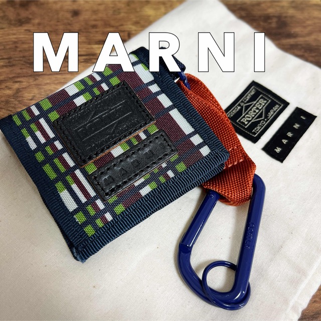 Marni(マルニ)の【新品未使用】MARNI×PORTER マルニ　ポーター　コインケース メンズのファッション小物(コインケース/小銭入れ)の商品写真