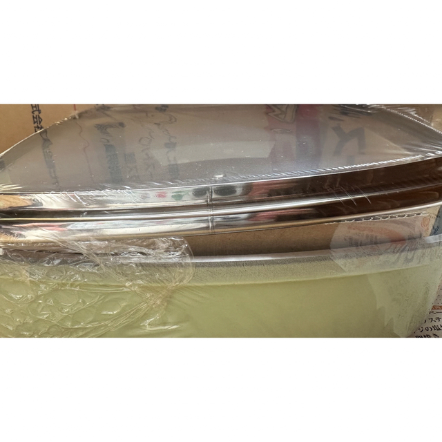 新品未使用 アサヒ軽金属 ローストパン S ガラス蓋付き 鍋/フライパン