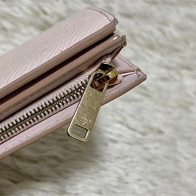 美品✨ CELINE セリーヌ コンパクトウォレット エディ期 新ロゴ ピンク