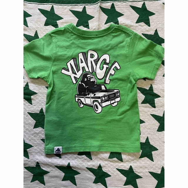 XLARGE(エクストララージ)の【XLARGE】size:100 Tシャツ　半袖　キッズ　子供服 キッズ/ベビー/マタニティのキッズ服男の子用(90cm~)(Tシャツ/カットソー)の商品写真