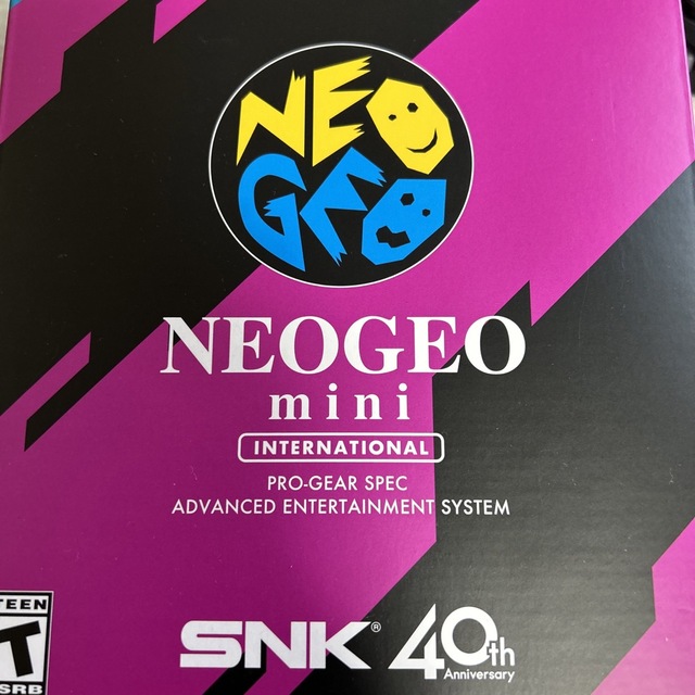 エンタメ/ホビーSNK 本体 NEOGEO MINI INTERNATIONAL