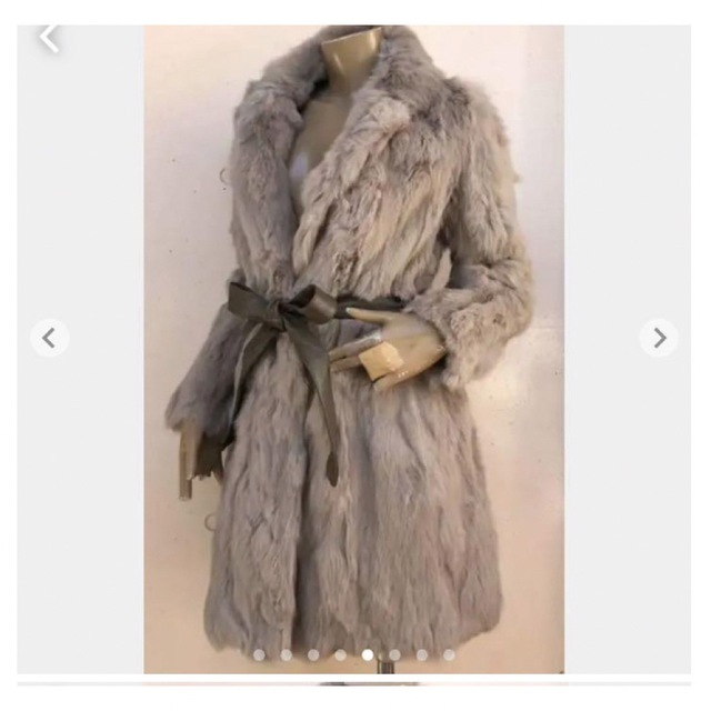 JILLSTUART - 【JILLSTUART】ラビットファーコート size Sの通販 by