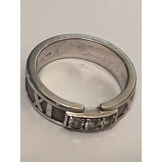 【専用】ティファニーアトラスリング　ダイヤ レディースのアクセサリー(リング(指輪))の商品写真