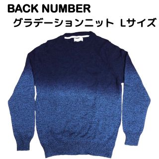 バックナンバー(BACK NUMBER)のバックナンバー  グラデーションニット(ニット/セーター)