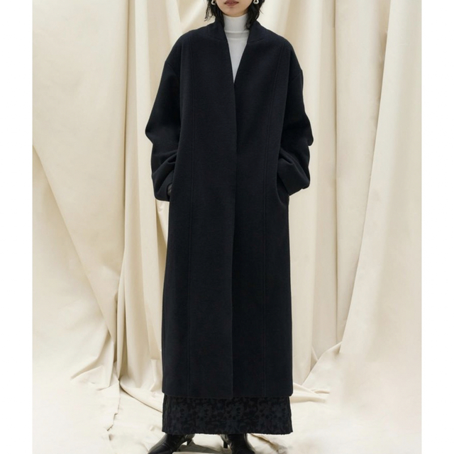 SIWEM シウム　SUPER FINE WOOL KIMONO COAT レディースのジャケット/アウター(ロングコート)の商品写真