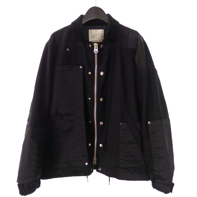 sacai - サカイ sacai 20AW ファブリックコンボブルゾン ジャケット 1 ...