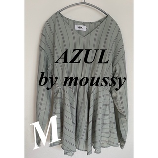 アズールバイマウジー(AZUL by moussy)のAZUL BY MOUSSY ブラウス定価4400円(シャツ/ブラウス(長袖/七分))