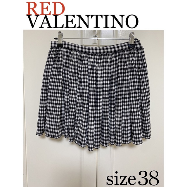 RED VALENTINO - REDVALENTINO レッドヴァレンティノ プリーツスカート ...