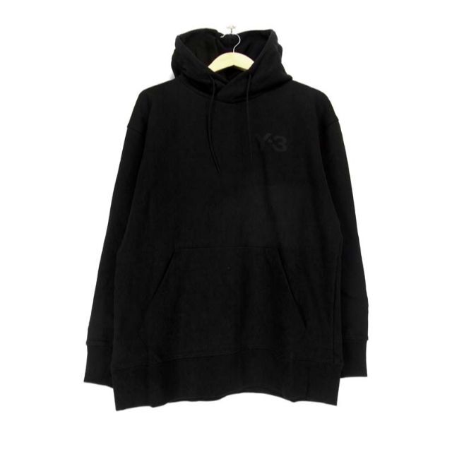 ワイスリー Y-3 □ 胸ロゴ プリント プルオーバー パーカー ワイスリー Y-3 □ 胸ロゴ プリント プルオーバー パーカー