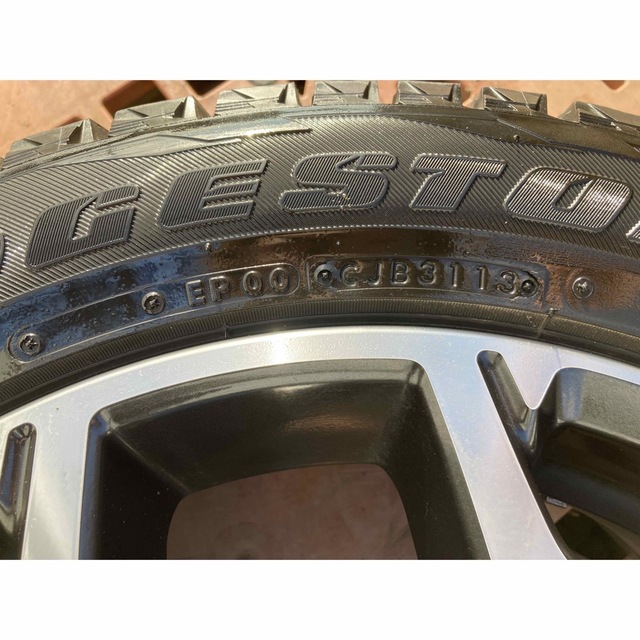 BRIDGESTONE(ブリヂストン)のスバルフォレスター　スタッドレス　純正ホイール　18インチ 自動車/バイクの自動車(タイヤ・ホイールセット)の商品写真