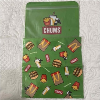 チャムス(CHUMS)のマクドナルド福袋(ジッパーポーチ、クリーナークロス)(ノベルティグッズ)