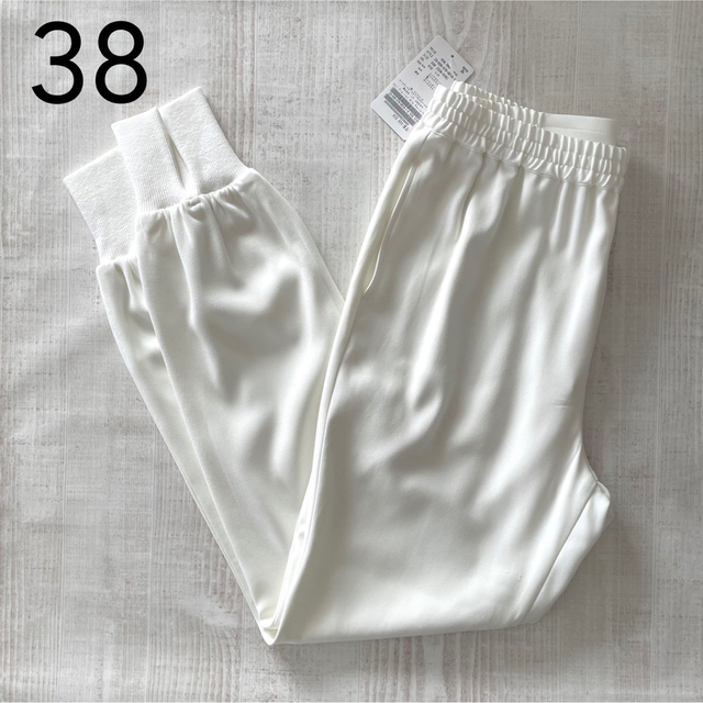 L'Appartement DEUXIEME CLASSE - 【Col Pierrot /コル ピエロ】Rib Pants(WHITE