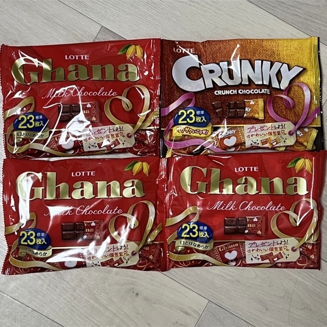 コードブルー様専用、4袋セット 食品/飲料/酒の食品(菓子/デザート)の商品写真