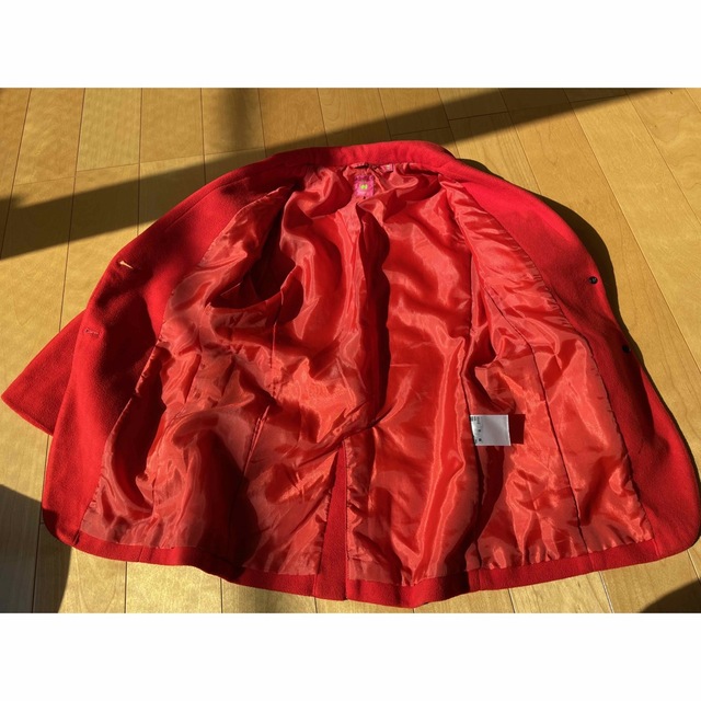 UNIQLO(ユニクロ)のユニクロ　チェスターコート　130 キッズ/ベビー/マタニティのキッズ服女の子用(90cm~)(ジャケット/上着)の商品写真