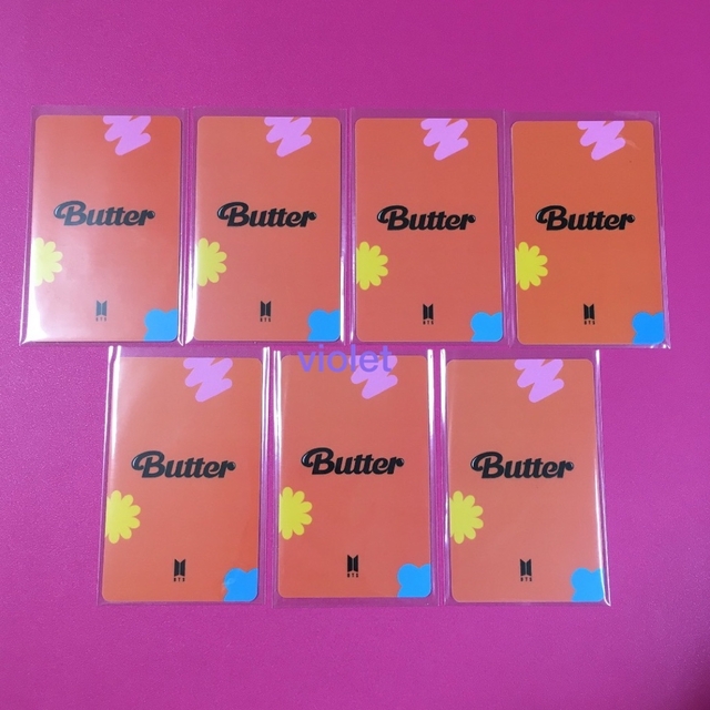 Butter ラキドロ M2U コンプ 7枚セット BTS 公式品