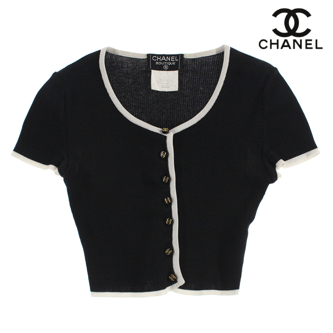人気ショップ CHANEL - シャネル CHANEL クロップド チビ丈 ココボタン