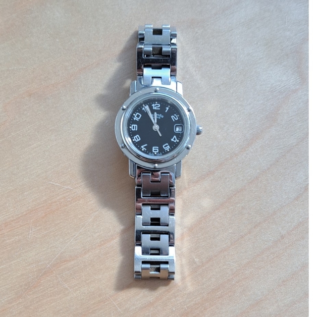 エルメス 腕時計  クリッパー CL4.210キズスレバンド
