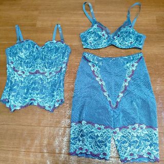 補正下着 ダイアナ ブラジャー ガードル コルセット 3点セット