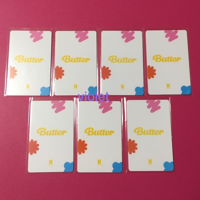 Butter ラキドロ POWER STATION コンプ 7枚 BTS 公式品 1