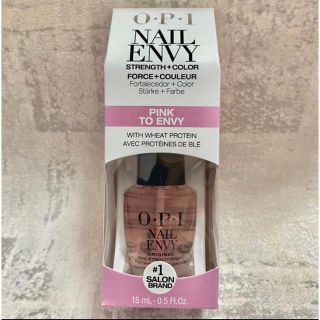 オーピーアイ(OPI)の★ＯPI★新品 ネイル エンビー ピンクトゥーエンビー 15ml★箱付き(ネイルトップコート/ベースコート)