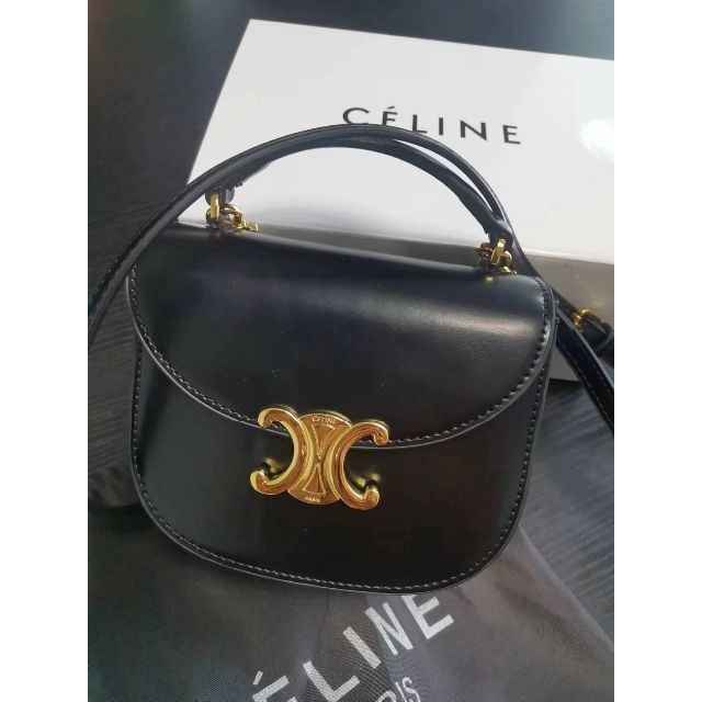 celine(セリーヌ)の★CELINE ミニ ブザス トリオンフ レディースのバッグ(ショルダーバッグ)の商品写真
