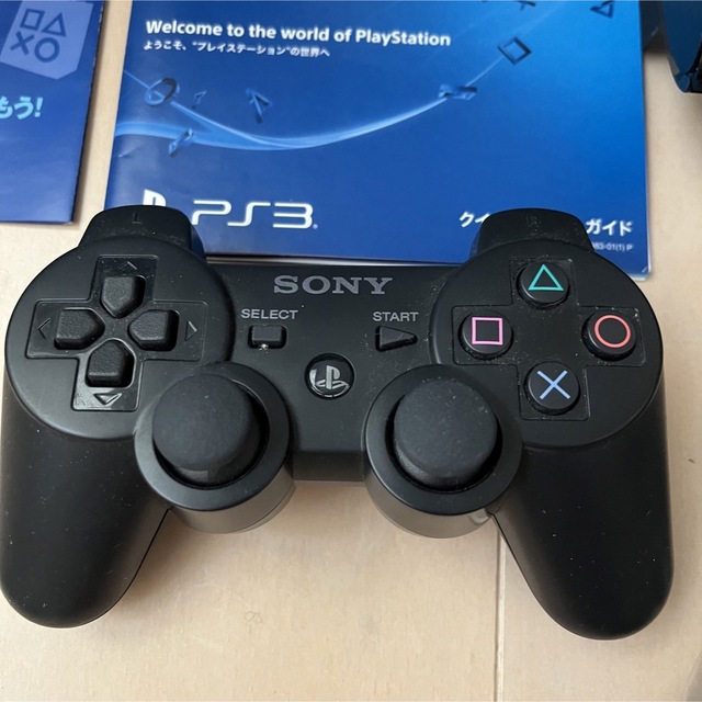 PlayStation3(プレイステーション3)のPrayStation3 プレステ３CECH4300C 500GB エンタメ/ホビーのゲームソフト/ゲーム機本体(家庭用ゲーム機本体)の商品写真
