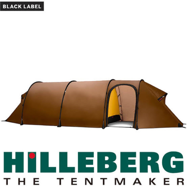 大好き HILLEBERG ヒルバーグ　ケロン4GTサンド　フットプリント付 - テント+タープ