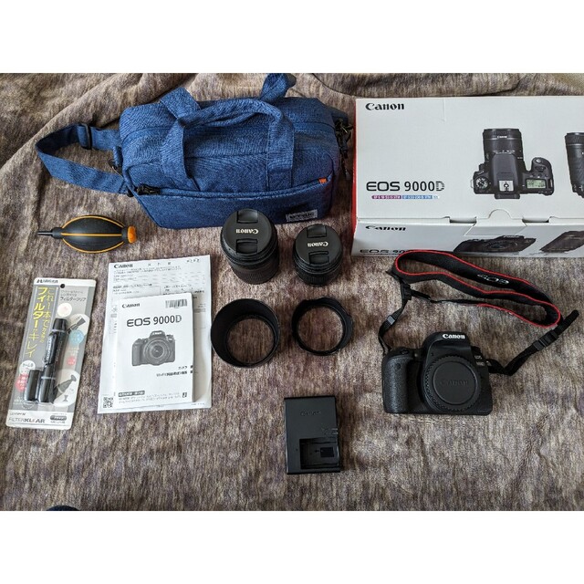 【美品】Canon EOS 9000D Wズームキット