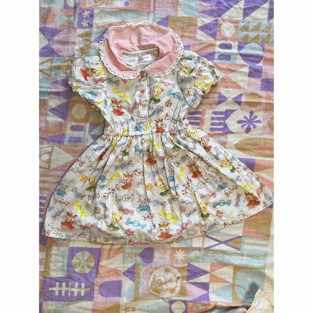 キッズ服女の子用(90cm~)シャーリーテンプル   ワンピース  110