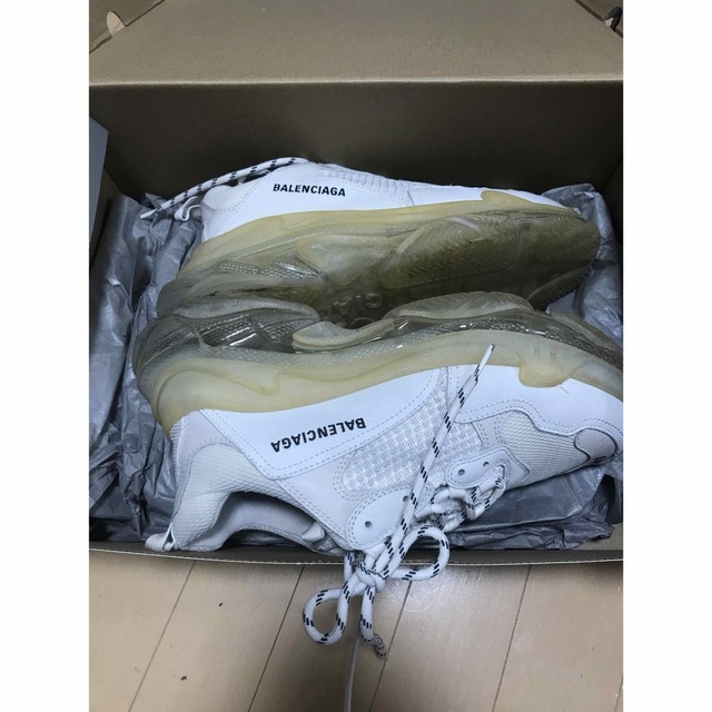 残りわずか】 Balenciaga クリアソール サイズ41 s triple BALENCIAGA