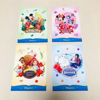 ディズニー(Disney)のディズニー　ホテル　特典　ポストカード　ニューファンタジーランド(キャラクターグッズ)