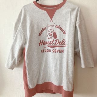 ジーユー(GU)のGU STUDIOSEVEN スウェットTシャツ(スウェット)