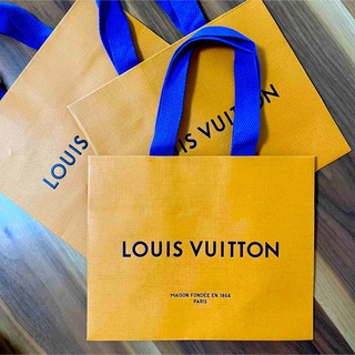 ルイヴィトン(LOUIS VUITTON)のルイヴィトン 紙袋 小サイズ 3枚(ショップ袋)