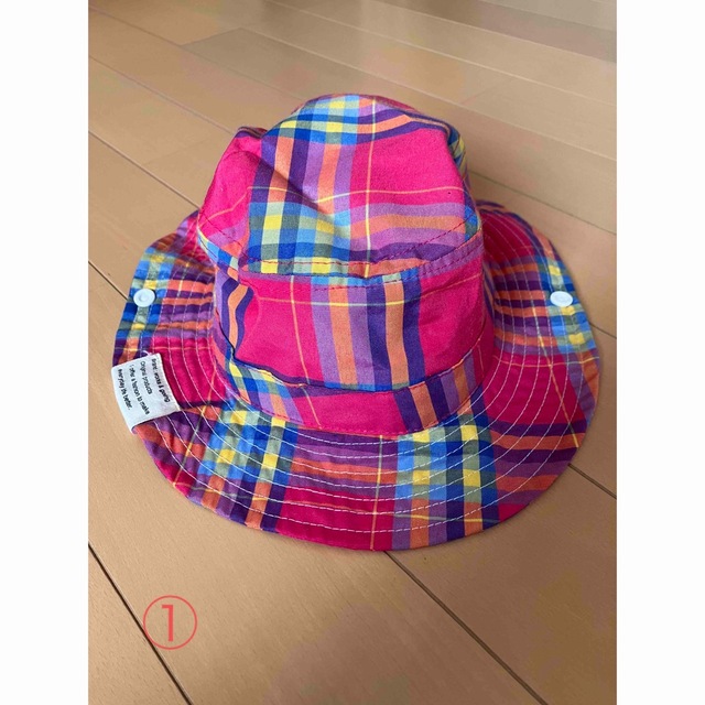 子供用帽子（3点セット） キッズ/ベビー/マタニティのこども用ファッション小物(帽子)の商品写真
