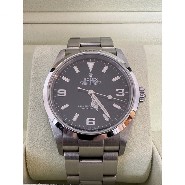ROLEX(ロレックス)の美品 ロレックス エクスプローラー1 114270 国内正規 ルーレット V番 メンズの時計(腕時計(アナログ))の商品写真