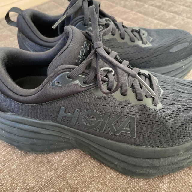 HOKA ONE ONE(ホカオネオネ)のBONDI 8  BLACK 23cm レディースの靴/シューズ(スニーカー)の商品写真