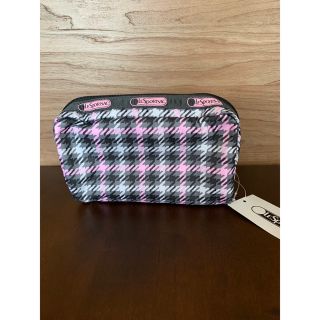 レスポートサック(LeSportsac)のレスポートサック　ピンク✖️黒　ポーチ(ポーチ)